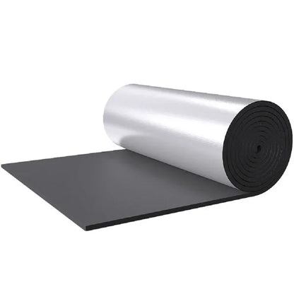 5mm Reflective Insulation Foam Roll Aluminum Foil Heat Sound Barrier Sheet 40in