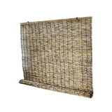 Natural Bamboo Reed Roll Up Blind Window Shade Light Filtering Patio Sun Cover
