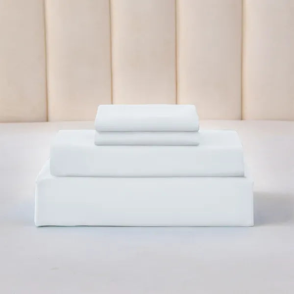 Luxury Soft Sheet Set 14 Inch Deep Pocket Bedding Queen King Black Twin White
