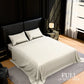 Full Size Sheet Set 4PC White Brushed Microfiber Deep Pocket Soft Bed Sheets