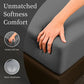Queen Bed Sheet Set 4 Piece Gray Brushed Microfiber Soft Deep Pocket Bedding