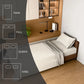 Twin Sheet Set 3 Piece White Brushed Microfiber Deep Pocket Soft Bed Sheets