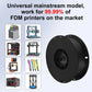 1.75mm PLA 3D Printer Filament 1KG Spool +/- 0.02mm Precision High Strength