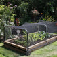 Garden Insect Netting Ultra Fine Mesh Plant Cover Raised Bed Screen White Black