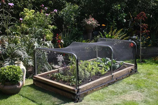 Garden Insect Netting Ultra Fine Mesh Plant Cover Raised Bed Screen White Black