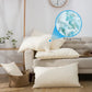 5 lbs Shredded Memory Foam Filling Pillow Stuffing Cushion Refill White Blue