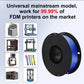 1.75mm PLA 3D Printer Filament 1KG Spool +/- 0.02mm Precision High Strength