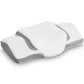 Cervical Neck Pillow Memory Foam Ergonomic Contour Side Back Sleepers Washable