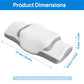 Cervical Neck Pillow Memory Foam Ergonomic Contour Side Back Sleepers Washable