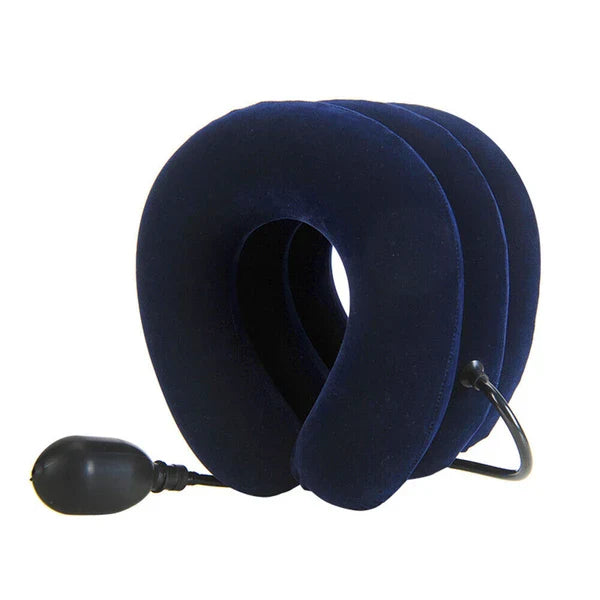 Inflatable Cervical Neck Traction Device Collar Support Stretcher Brace