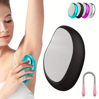 Crystal Hair Eraser Reusable Glass Hair Remover Women Men Arms Legs Body