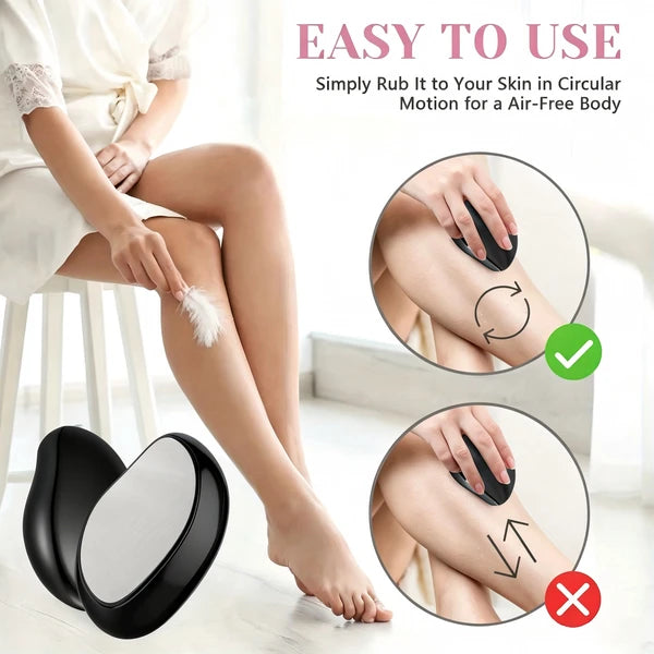 Crystal Hair Eraser Reusable Glass Hair Remover Women Men Arms Legs Body