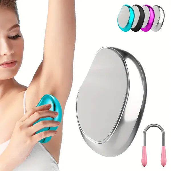 Crystal Hair Eraser Reusable Glass Hair Remover Women Men Arms Legs Body