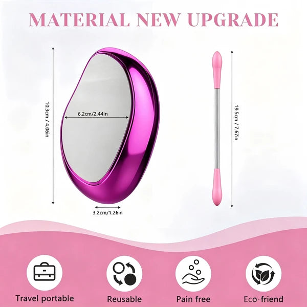 Crystal Hair Eraser Reusable Glass Hair Remover Women Men Arms Legs Body