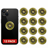 Quantum Anti Radiation Shield 5G EMF Protection - Phones Laptops - 12 Stickers