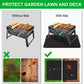 Grill Mat Deck Protector BBQ Fire Pit Patio Lawn Heat Resistant 39x23 65x48