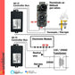 Durablow SH3001 WiFi Fireplace Remote Control Alexa Google SmartThings IFTTT
