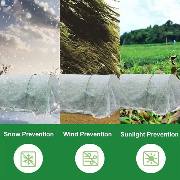 Garden Frost Cloth Floating Row Cover Plant Freeze Protection Blanket Winter Roll