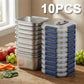 Stainless Steel Food Containers 2-10PCS Airtight Leakproof Meal Prep Lunch Box