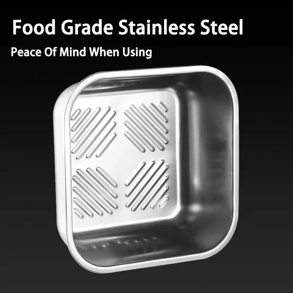 Stainless Steel Food Containers 2-10PCS Airtight Leakproof Meal Prep Lunch Box