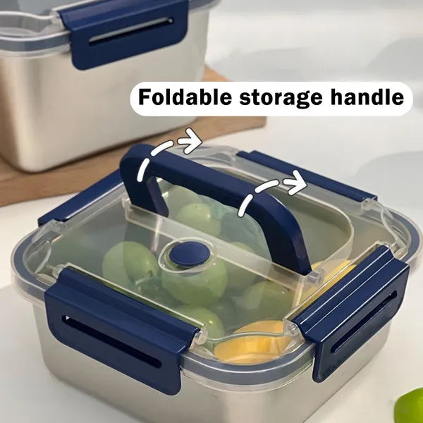 Stainless Steel Food Containers 2-10PCS Airtight Leakproof Meal Prep Lunch Box