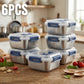 Stainless Steel Food Containers 2-10PCS Airtight Leakproof Meal Prep Lunch Box