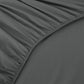 King 4 Piece Bed Sheet Set Soft Cotton Blend Fitted Flat Sheet 2 Pillowcases