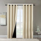 52x63 Blackout Curtains 2 Panels Thermal Insulated Grommet Privacy Drapes