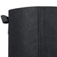 50 Gallon Fabric Grow Bag Heavy Duty Aeration Planter Pot With Handles Black