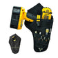 Heavy Duty Drill Holster Tool Belt Pouch with Bit Holder Waist Bag