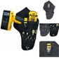 Heavy Duty Drill Holster Tool Belt Pouch with Bit Holder Waist Bag