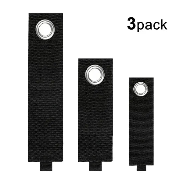 Heavy Duty Storage Straps 3 Pack Extension Cord Holder Garage Organizer Grommet