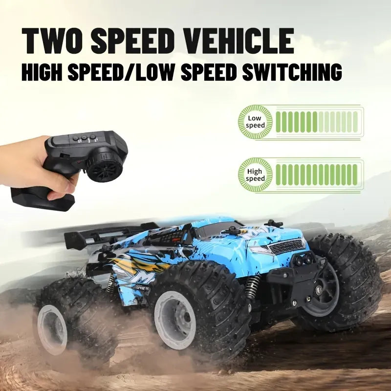 4WD RC Off Road Drift Car 2 Speed 2.4GHz Remote Control Truck LED Lights