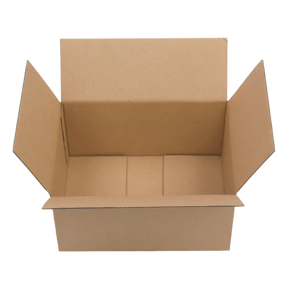 100 Pack 8x6x4 Shipping Boxes Corrugated Cardboard Mailing Packing Cartons Bulk