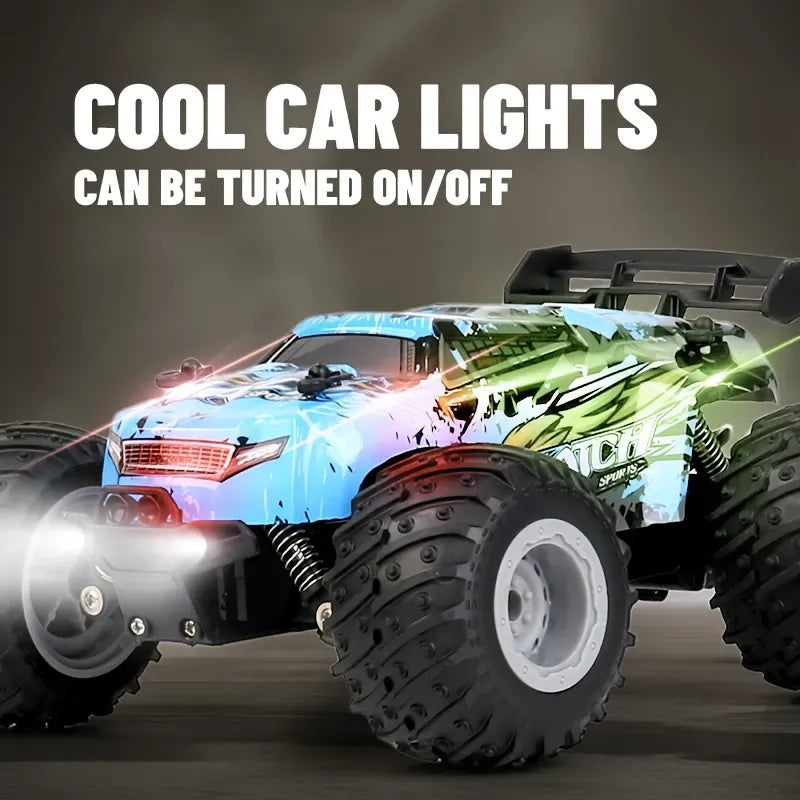 4WD RC Off Road Drift Car 2 Speed 2.4GHz Remote Control Truck LED Lights