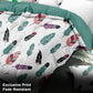 9 Piece Boho Feather Bedspread Curtain Set Queen King Cal King Bedding