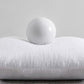 Extra Firm Pillow Queen King Standard Size White Adjustable Bed Pillow Support