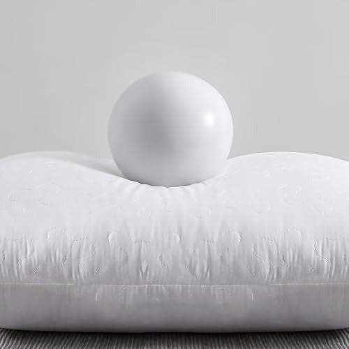Extra Firm Pillow Queen King Standard Size White Adjustable Bed Pillow Support