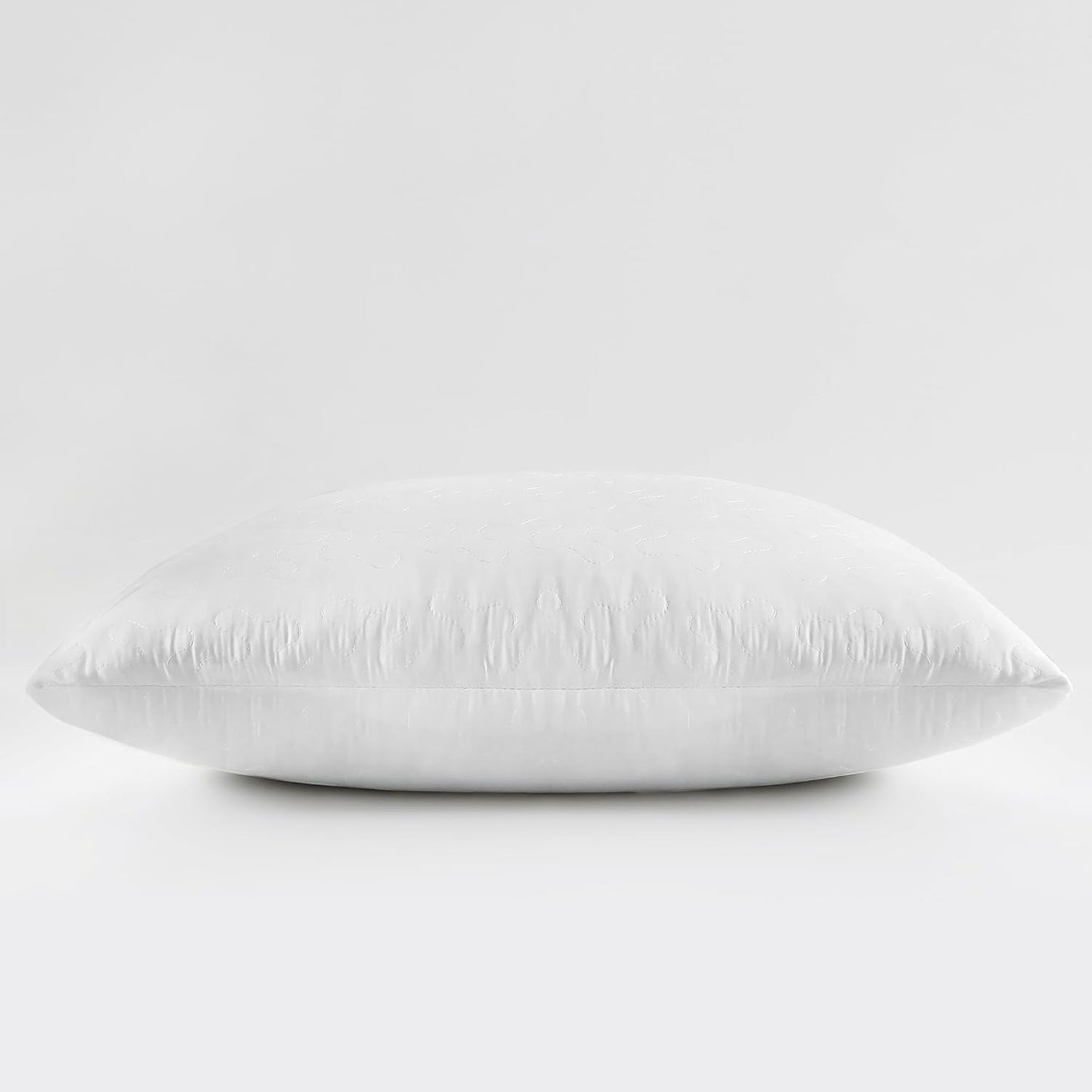 Extra Firm Pillow Queen King Standard Size White Adjustable Bed Pillow Support
