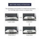 2PCS Memory Foam Neck Support Pillow Soft Orthopedic Ergonomic Sleep Comfort