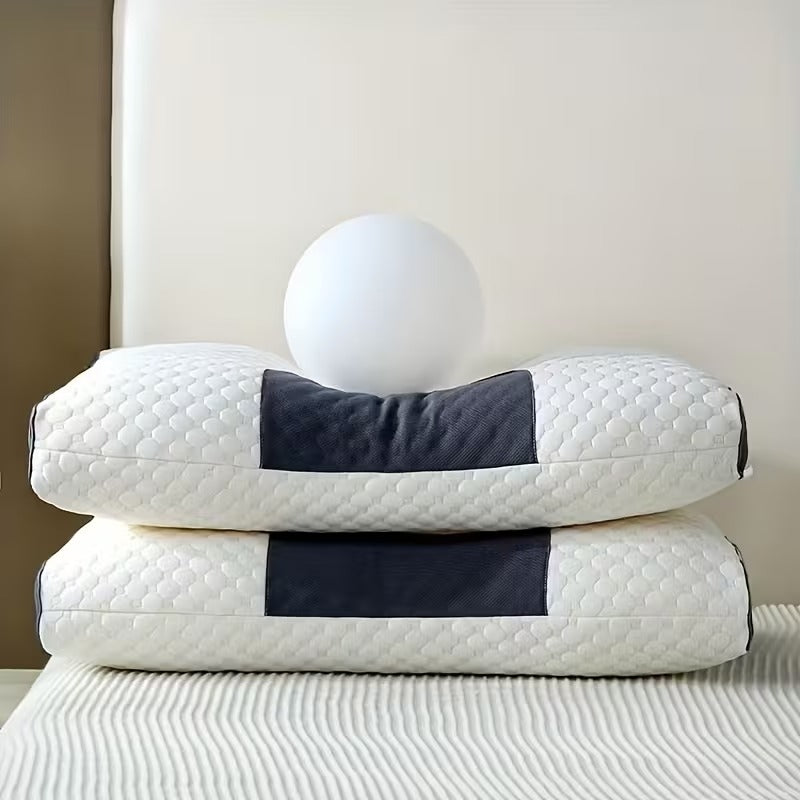 2PCS Memory Foam Neck Support Pillow Soft Orthopedic Ergonomic Sleep Comfort