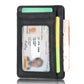 Mens Leather Slim Wallet RFID Blocking Credit Card Holder ID Money Pocket