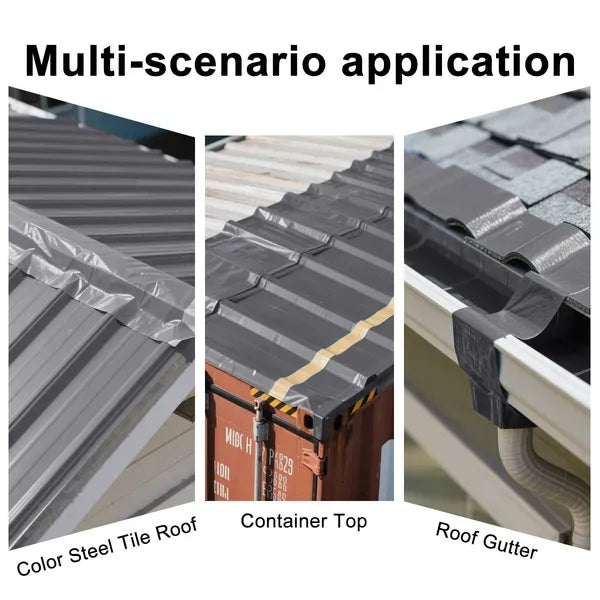 11.81x196.8 Roof Waterproof Tape Self Adhesive Leak Repair Gutter Patch Seal