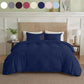 Duvet Cover Set Twin Queen Ultra Soft Luxury Hidden Zipper Corner Ties Bedding