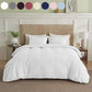 Duvet Cover Set Twin Queen Ultra Soft Luxury Hidden Zipper Corner Ties Bedding