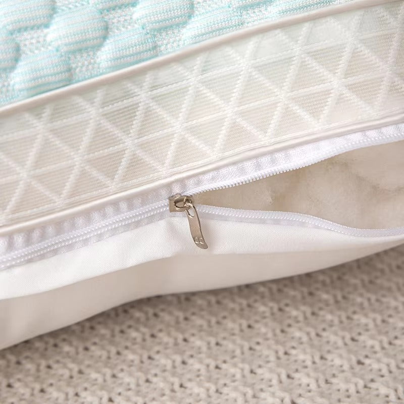 Cooling Bed Pillows Set of 2 Ice Silk Soft Breathable for Hot Side Back Sleepers