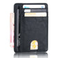 Mens Leather Slim Wallet RFID Blocking Credit Card Holder ID Money Pocket