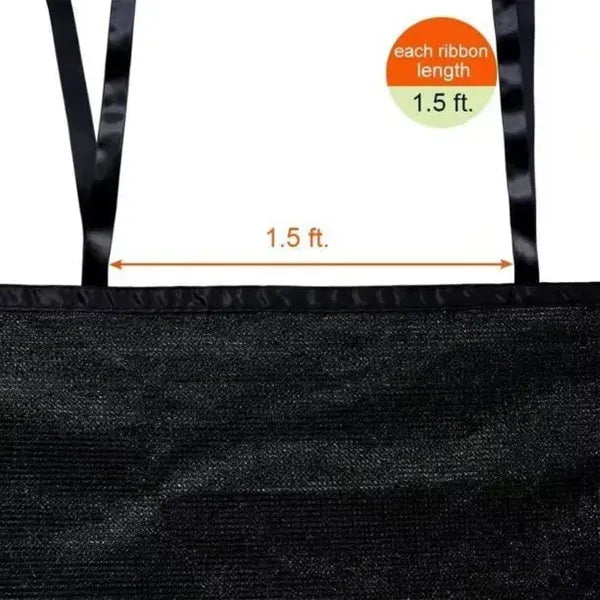 90% Sunscreen Shade Cloth Panel With Ropes 180 GSM Pergola Cover 10x16 10x20 12x20