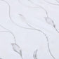 52x84 Sheer Curtains 2 Panels Metallic Print Rod Pocket Light Filtering Drapes