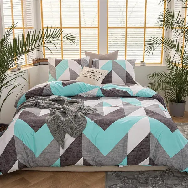 Twin Comforter Set 2 Piece Soft Microfiber All Season Quilted Luxury Bedding Set